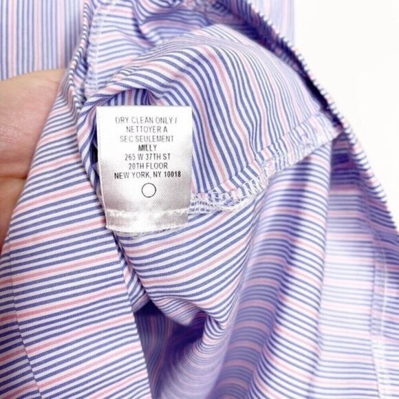 MILLY Striped Romper  - Picture 6 of 9